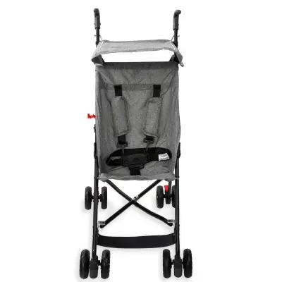 4 Baby Eko Baston Bebek Arabası Siyah - 3