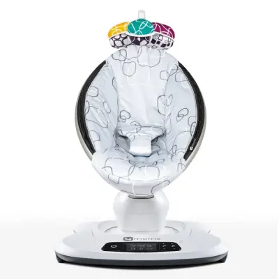 4moms MamaRoo 4.0 App Elektrikli Ana Kucağı Silver Plush - 1