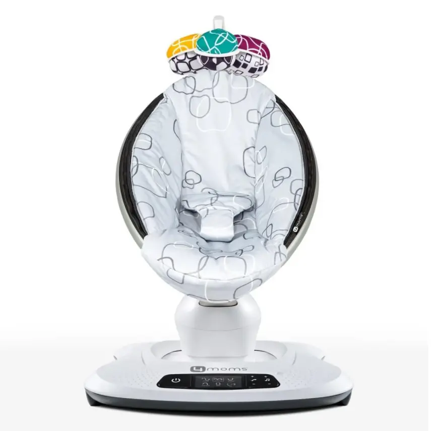 4moms MamaRoo 4.0 App Elektrikli Ana Kucağı Silver Plush - 1