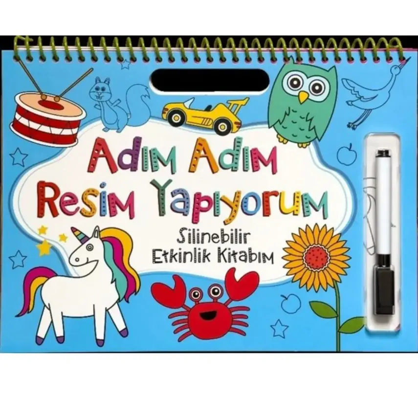 Adım Adım Resim Yapıyorum - Mavi - 1