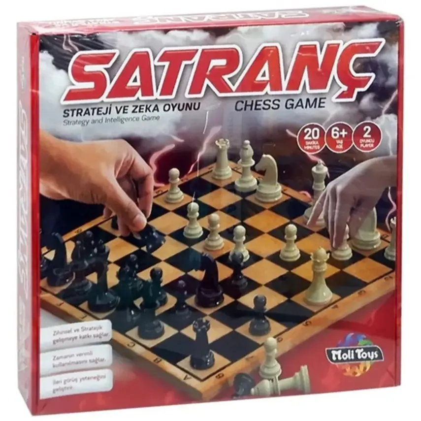 Ahşap Satranç Oyunu - 1