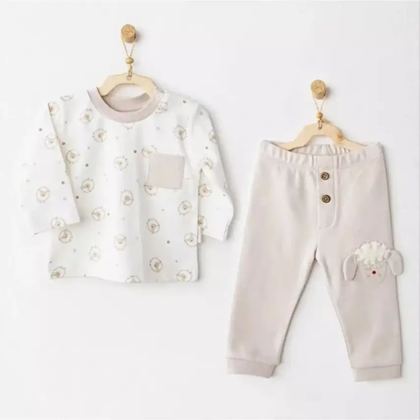 Andy Wawa 2li Takım Tinny S Sheeps Bej - 1