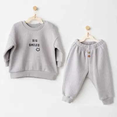 Andy Wawa Erkek 2li Takım Casual Gri