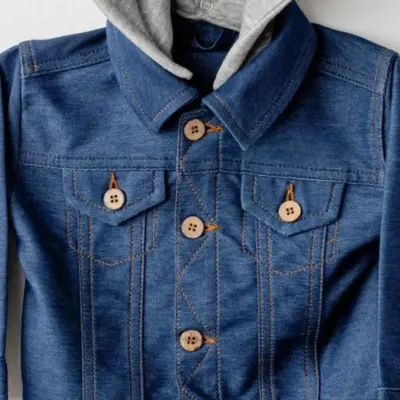 Andy Wawa Erkek Bebek Ceket Casual İndigo - 2