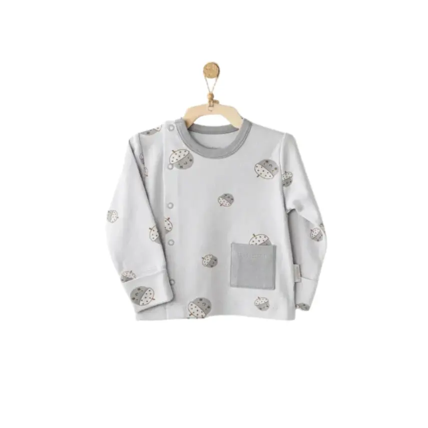 Andy Wawa Erkek Zıbın Takımı 3lü Hello Autumn Gri - 2