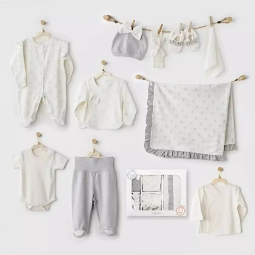 Andy Wawa Hastane Çıkışı 10lu Baby Bow Bliss Ekru - 1