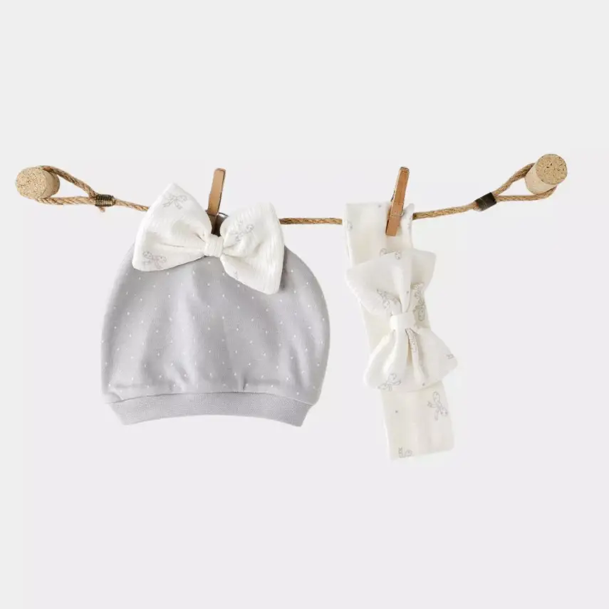 Andy Wawa Hastane Çıkışı 5li Baby Bow Bliss Ekru - 5