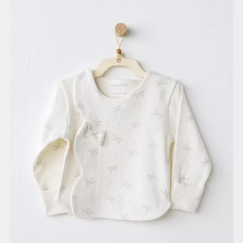 Andy Wawa Hastane Çıkışı 5li Baby Bow Bliss Ekru - 2