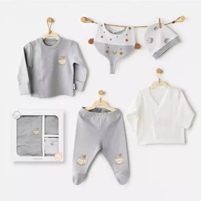 Andy Wawa Hastane Çıkışı 5li Hello Autumn Gri - 1