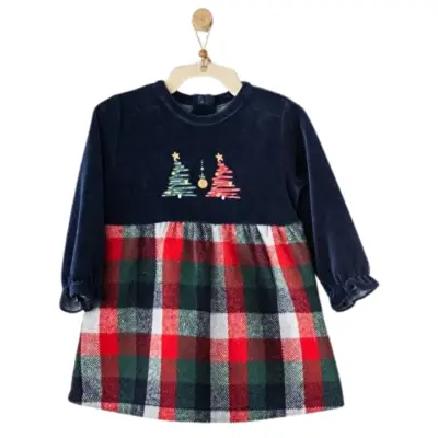 Andy Wawa Kız Elbise Bant Takım New Year Multi Color - 4