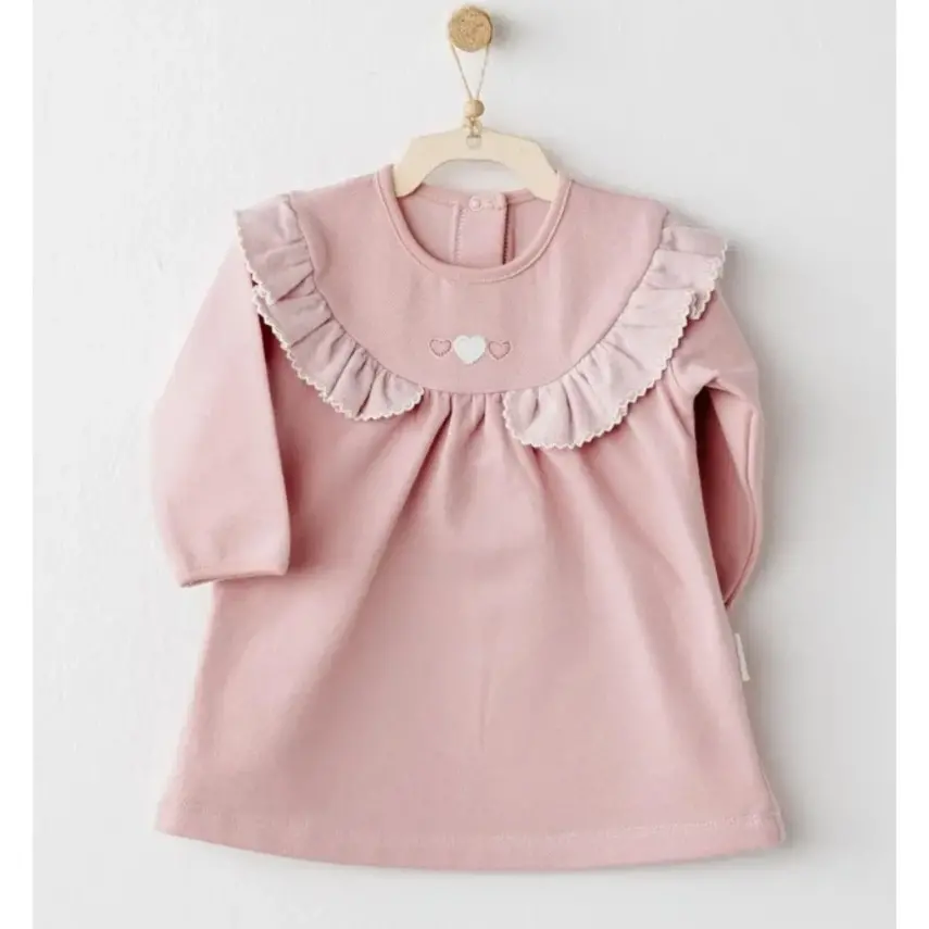Andy Wawa Kız Elbise Mon Petit Amour Pembe - 5