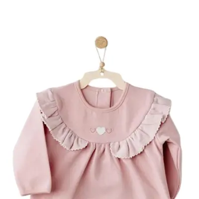 Andy Wawa Kız Elbise Mon Petit Amour Pembe - 6