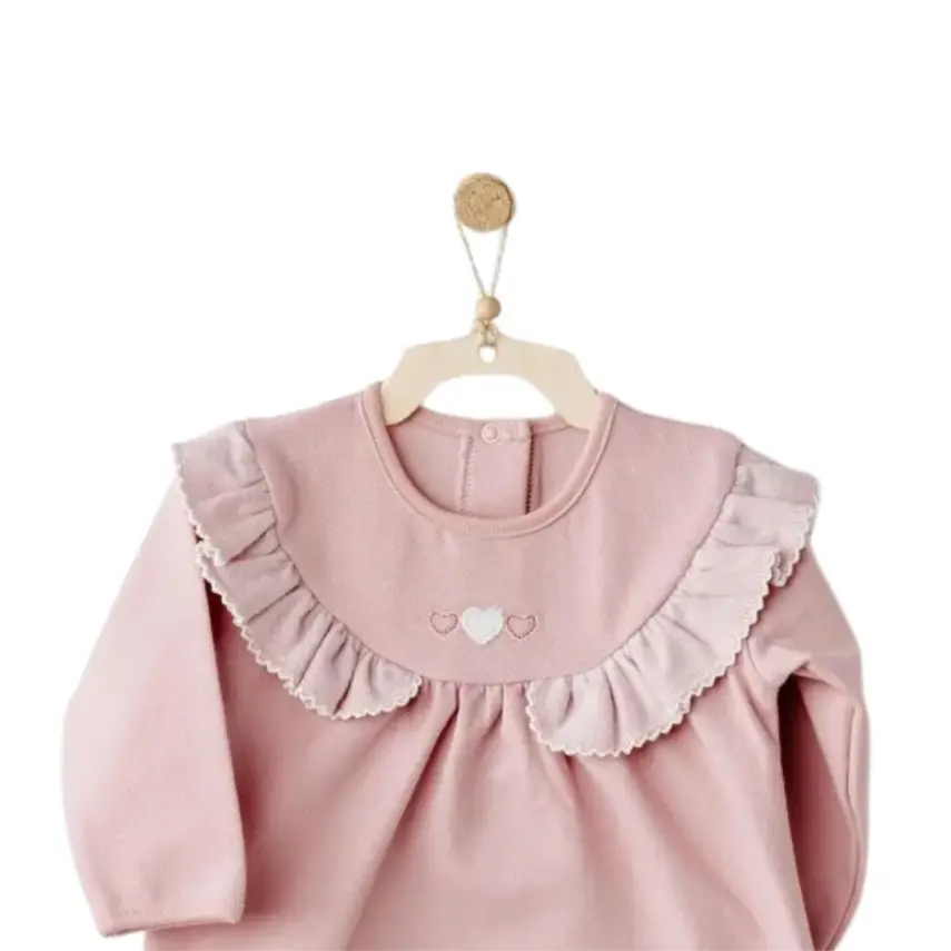 Andy Wawa Kız Elbise Mon Petit Amour Pembe - 6