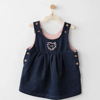 Andy Wawa Kız Elbise Takım Mon Petit Amour Denim - 5