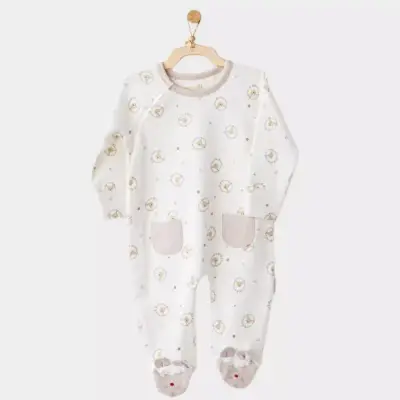 Andy Wawa Tulum Şapka Takım Tinny S Sheeps Ekru (1)