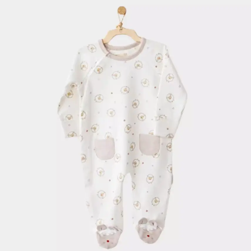 Andy Wawa Tulum Şapka Takım Tinny S Sheeps Ekru - 2