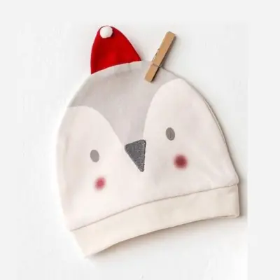 Andy Wawa Unisex Tulum Şapka Takım Penguin Ekru - 5