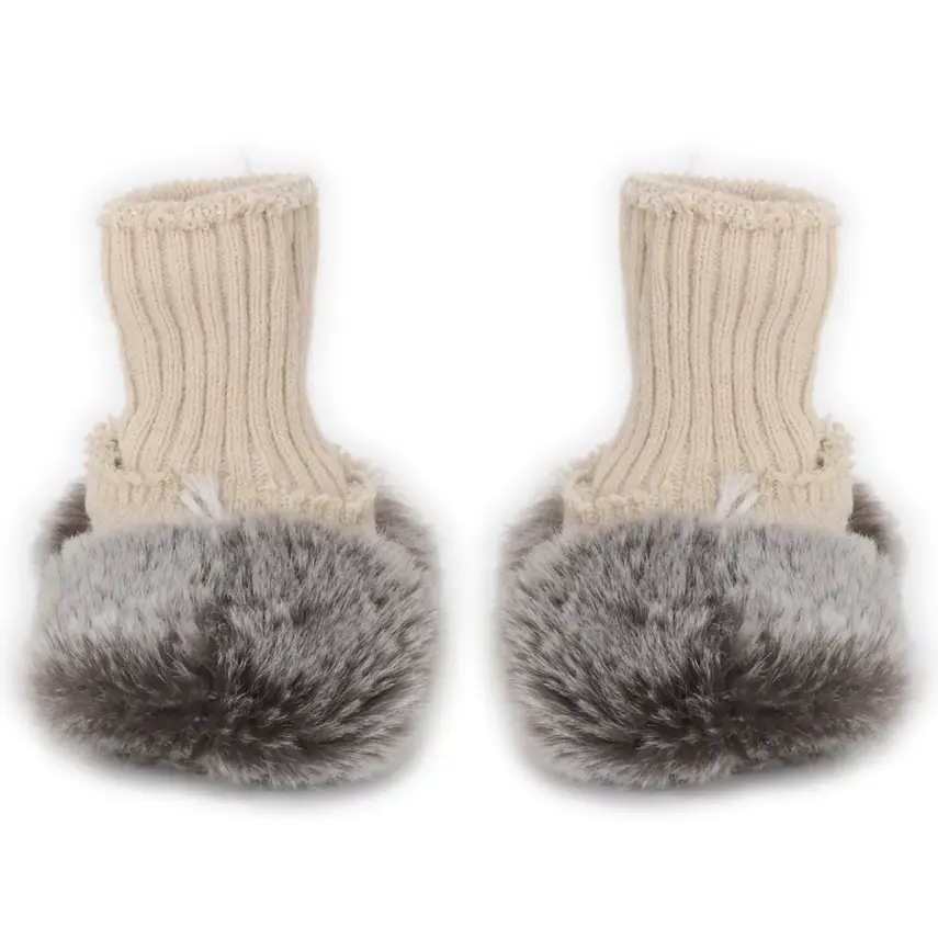 Angeltouch Unisex Bebe Patik Deri Lüx Kahverengi - 5