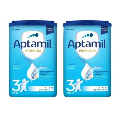 Aptamil 3 Devam Sütü 800 Gr x2