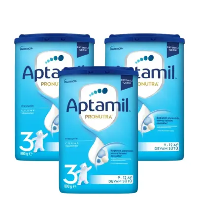 Aptamil 3 Devam Sütü 800 Gr x3