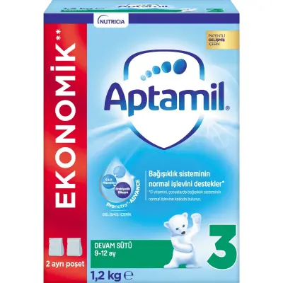 Aptamil 3 Devam Sütü Maması 1200 Gr