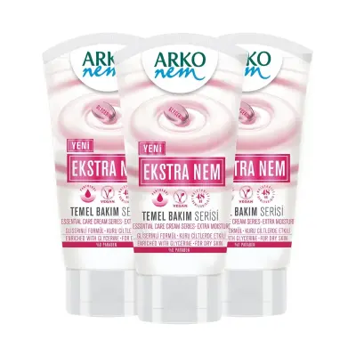 Arko Nem Ekstra Nemlendirici 60 ml*3