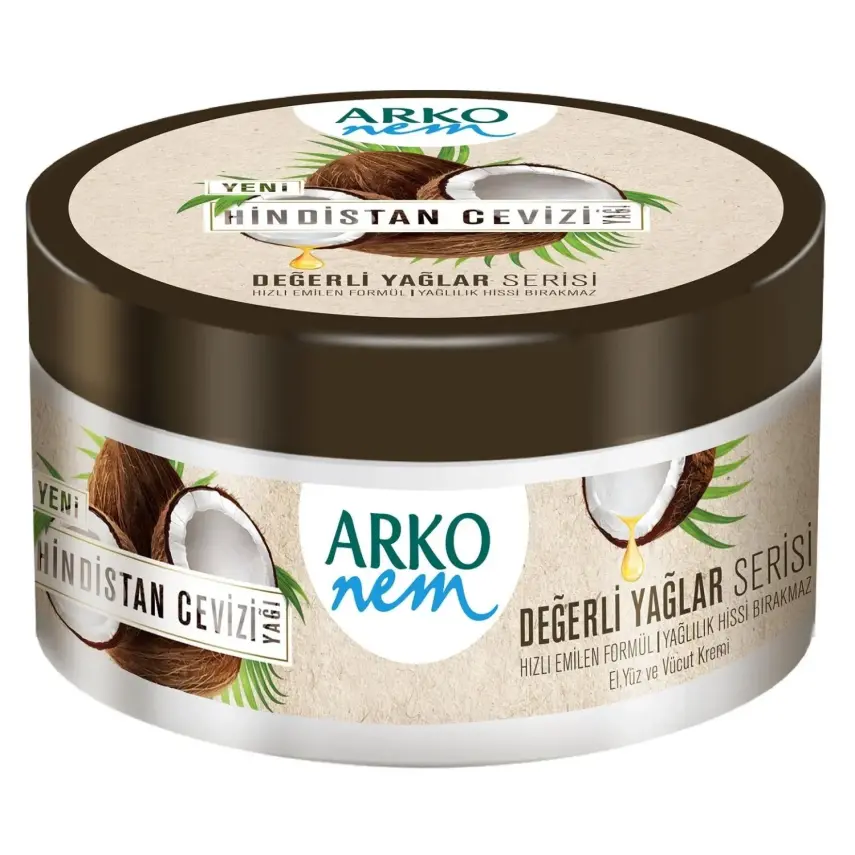 Arko Nem Krem Değerli Yağlar H.Cevizi 250 ml - 1
