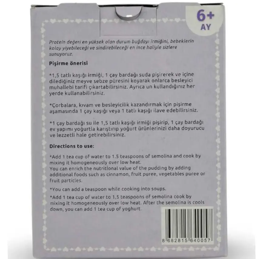 Aşçı Anne İrmik 250 gr - 2