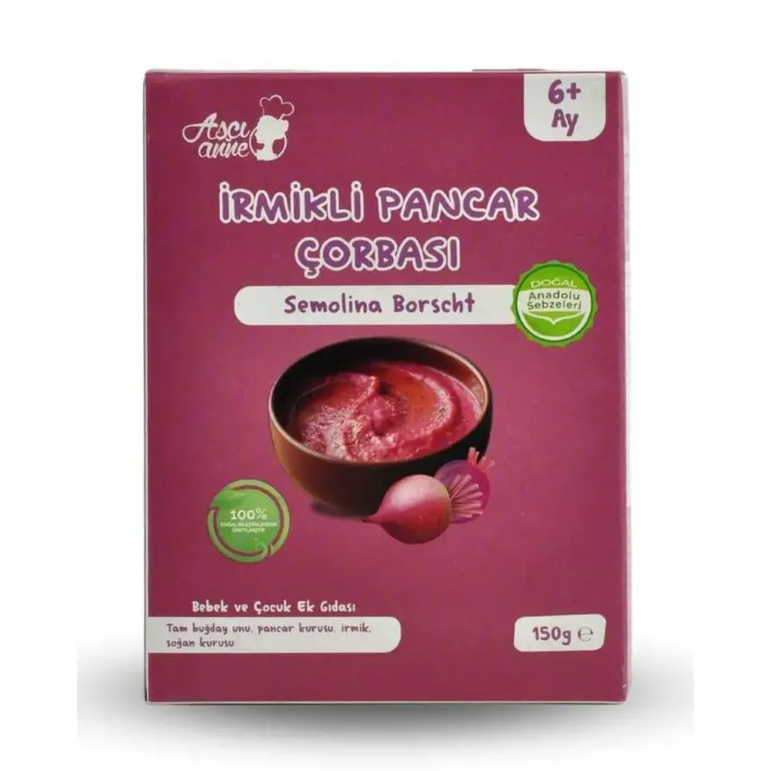 Aşçı Anne İrmikli Pancar Çorba 150 gr - 1