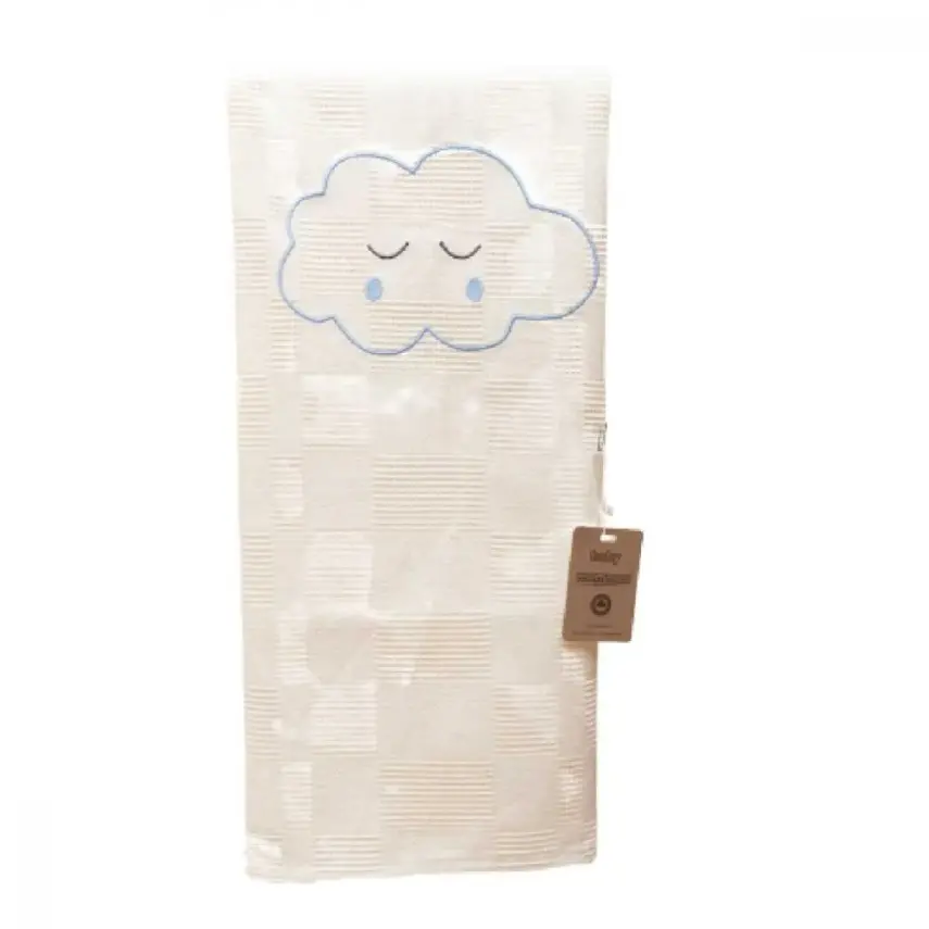 Baby Mammas Pike Ekru - Mavi Bulutlu 80x90cm - 1
