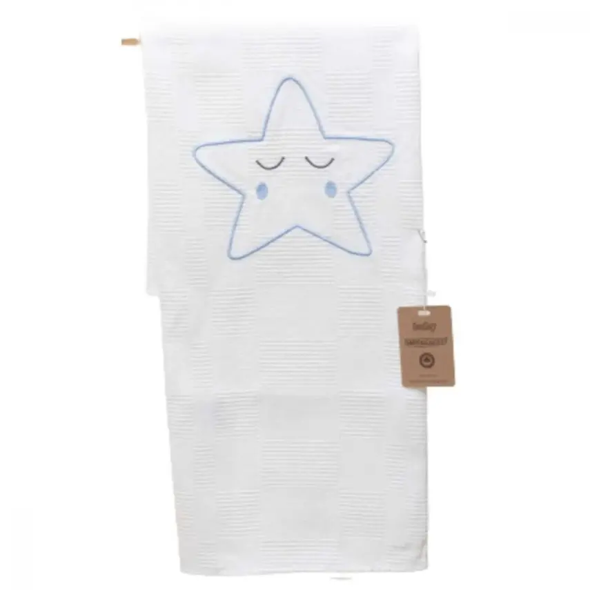 Baby Mammas Pike Mavi - Yıldızlı 80x90cm - 1