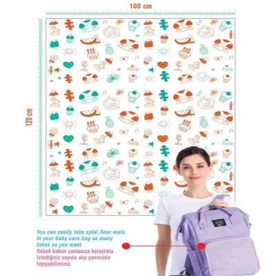 Baby On Mama Sandalyesi Aktivite Örtüsü 30lu - 3