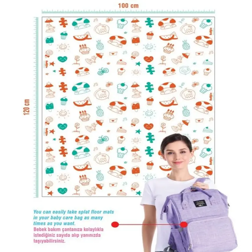 Baby On Mama Sandalyesi Aktivite Örtüsü 30lu - 3
