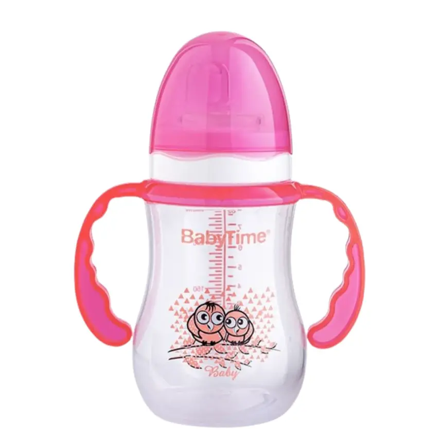 Baby Time Damla Akıtmaz Kulplu Bardak 250ml - 1