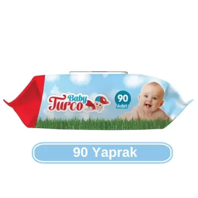 Baby Turco Klasik Islak Mendil 90lı
