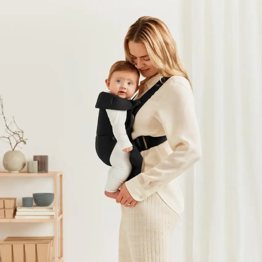 Babybjörn Kanguru Mini Woven Black - 3