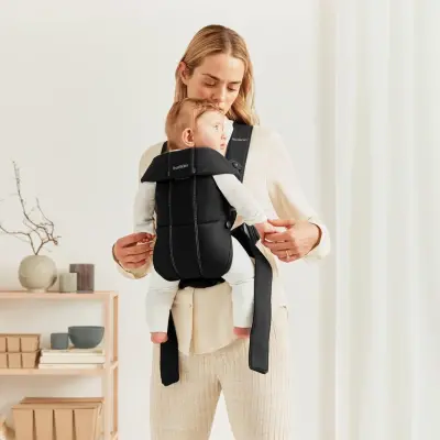 Babybjörn Kanguru Mini Woven Black - 5