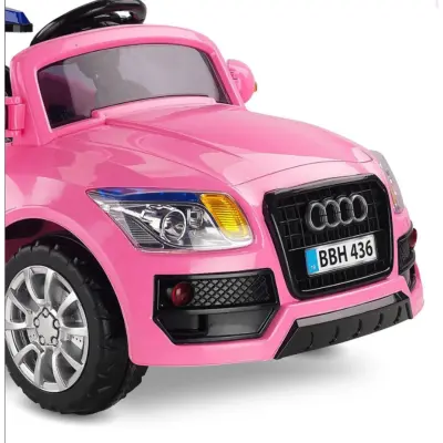 Babyhope 436 Akülü Araba Pembe - 8