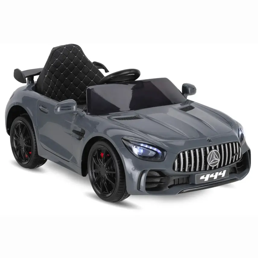 Babyhope 444 GTR Sport Akülü Araba Koyu Gri 12V - 1