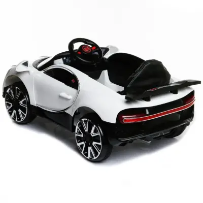 Babyhope Bugo Drive Akülü Araba 12 Volt Beyaz - 4