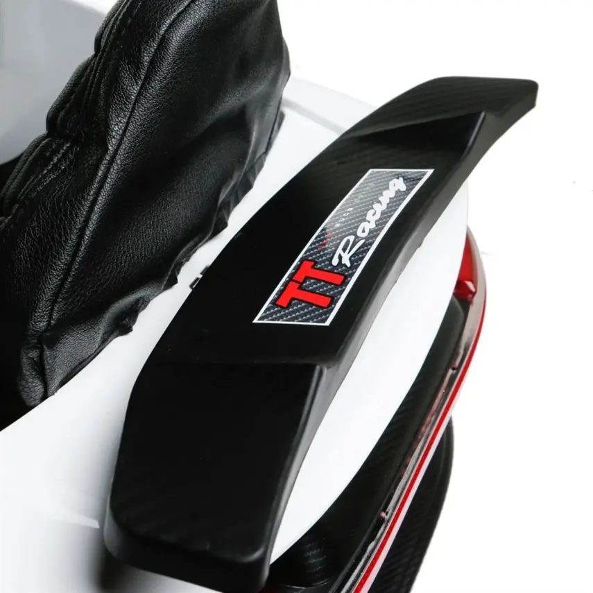 Babyhope Bugo Drive Akülü Araba 12 Volt Beyaz - 5