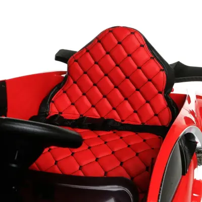 Babyhope Bugo Drive Akülü Araba 12 Volt Kırmızı - 8