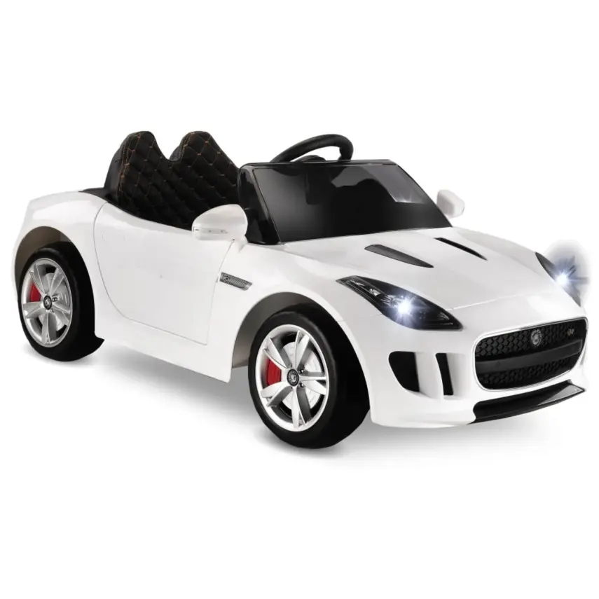 Babyhope Cougar Akülü Araba 12V Beyaz - 1