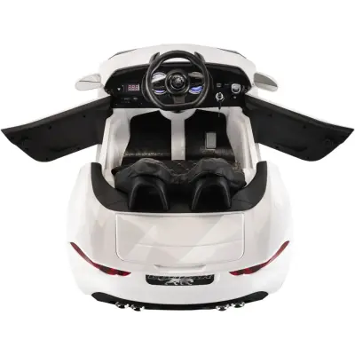 Babyhope Cougar Akülü Araba 12V Beyaz (1)