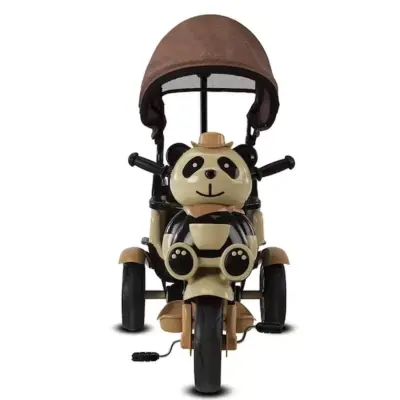 Babyhope Little Panda Lüx Bisiklet Kahve (1)