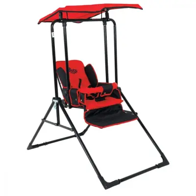 Babyhope Yatarlı Salıncak Kırmızı-Siyah 