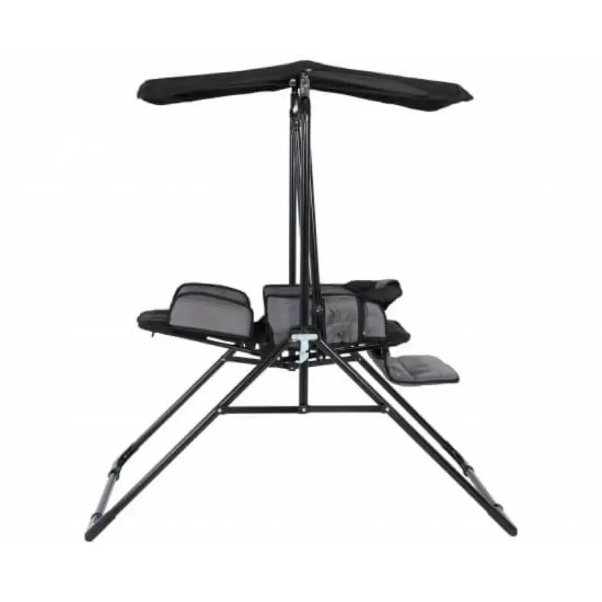 Babyhope Yatarlı Salıncak Kırmızı-Siyah - 2