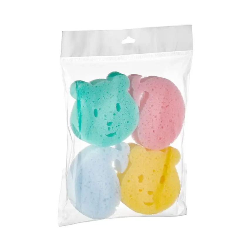 Babyjem Bebek Banyo Süngeri 4lü - 2