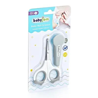 Babyjem Bebek Tırnak Makası Gri - 2