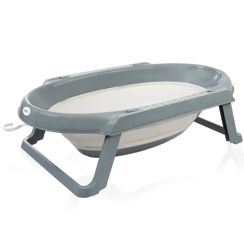 Babyjem Katlanır Banyo Seti 5li Yeni Antrasit  - 3